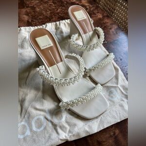 Dolce Vita Noel Pearl Heels 8.5